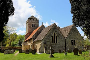 St Laurence Church and cemetery