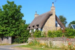 A thatched cottage in Appleton