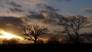 Sunset from Lock Road Appleton