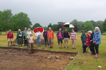 History Group excavation in Appleton