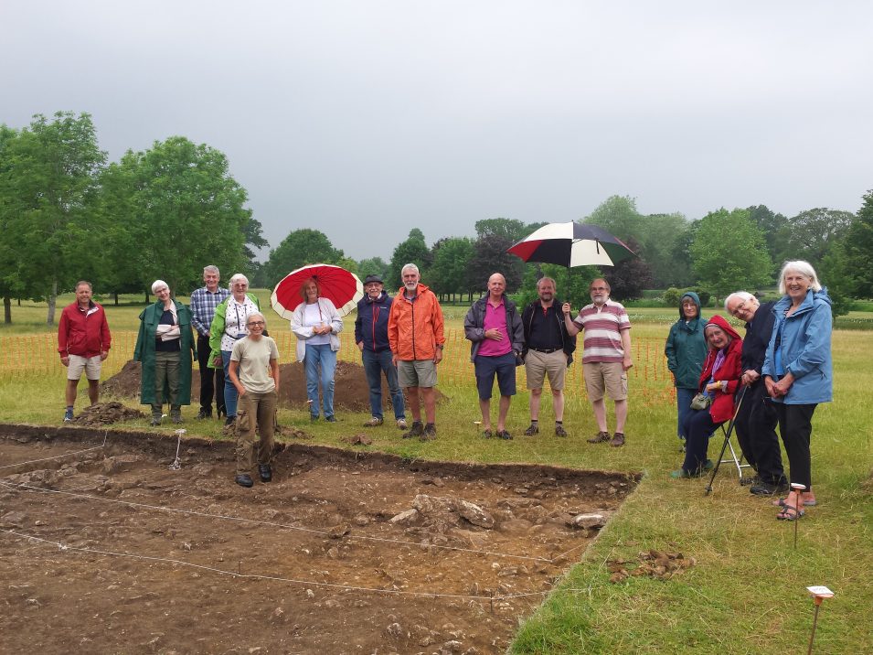 History Group excavation in Appleton