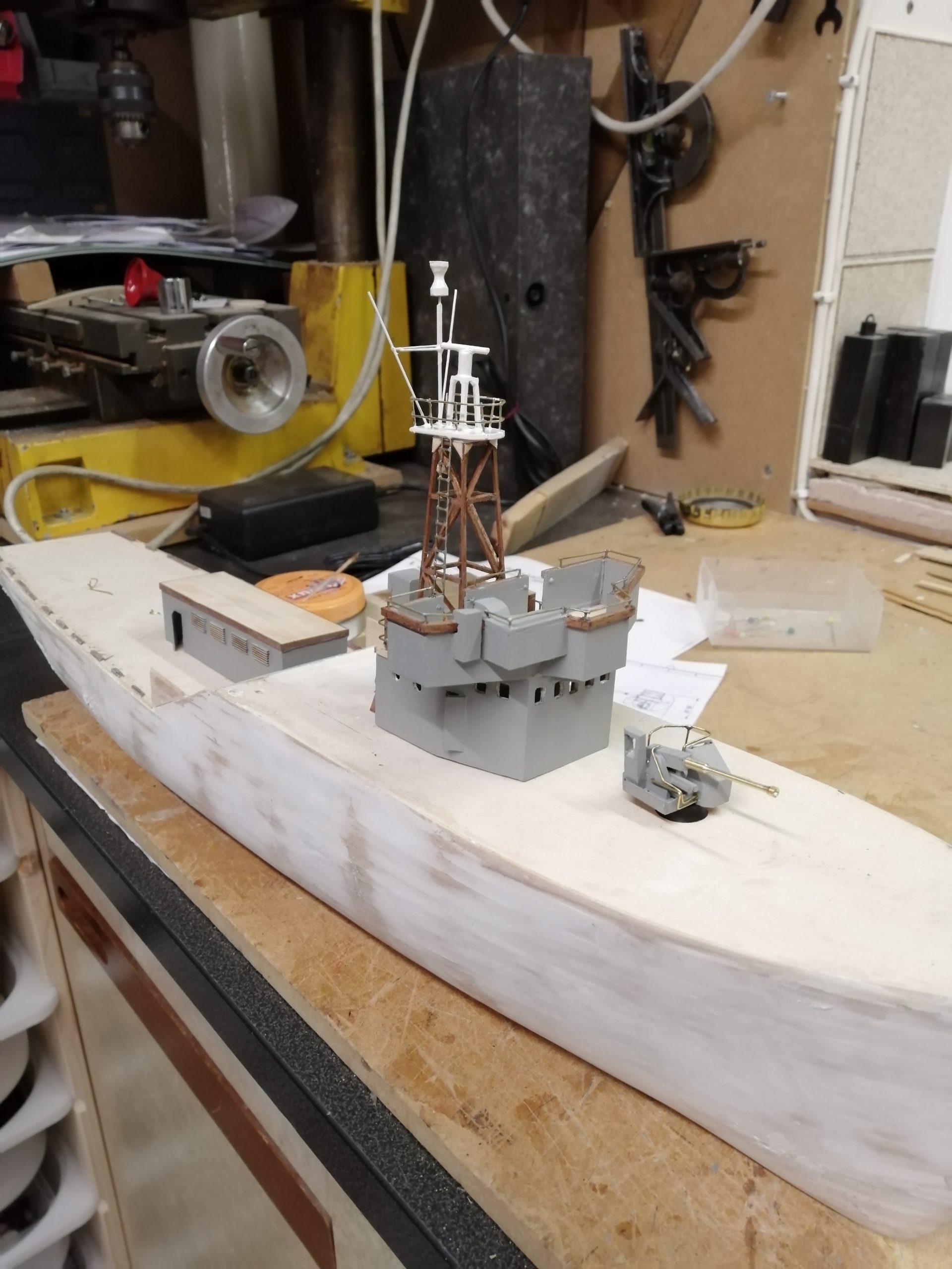 HMS Appleton model