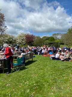 South Lawn coronation