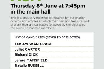 Village Hall AGM Candidates