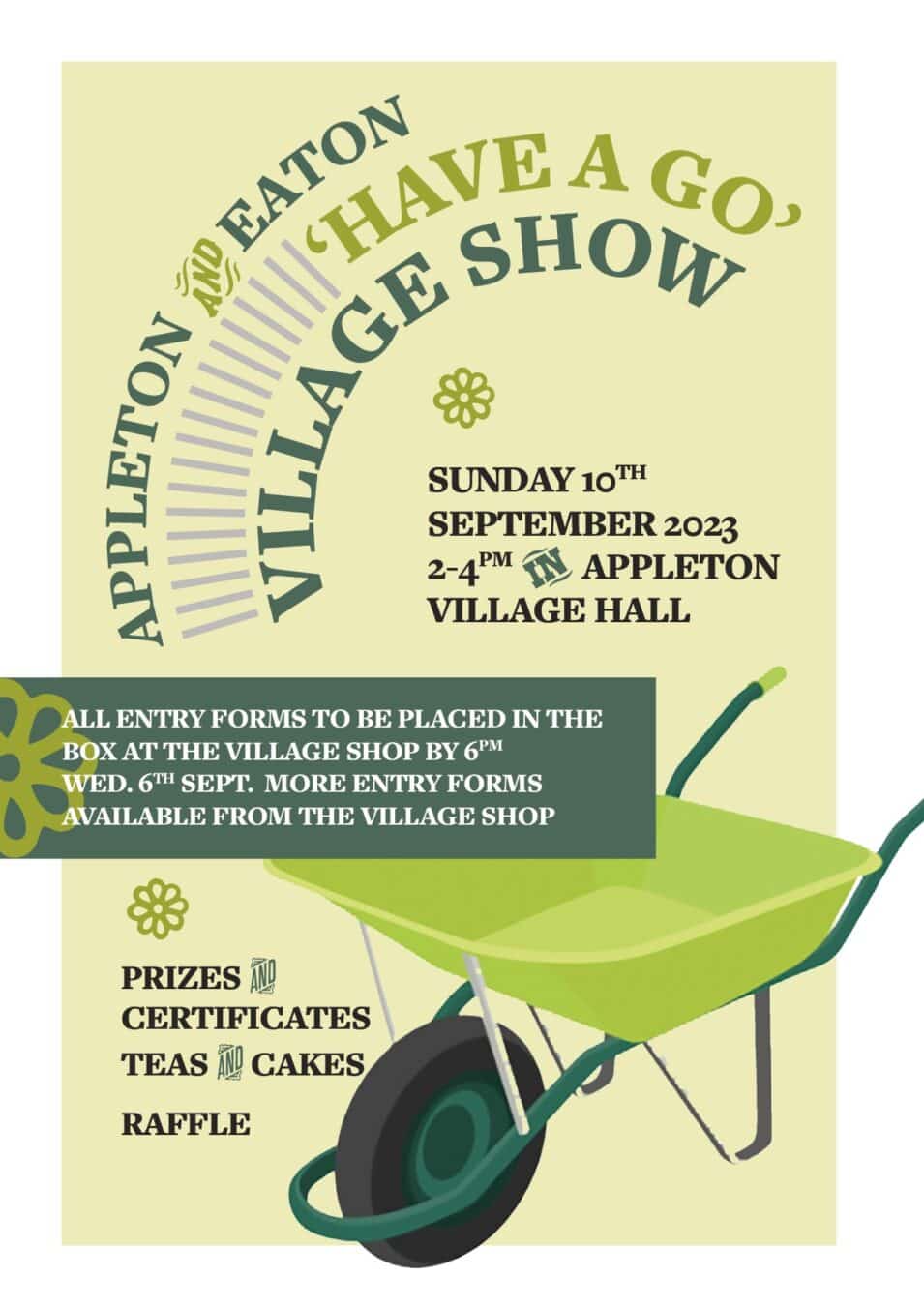 Revised Village Hall poster