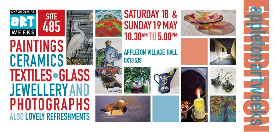 Artweeks poster 18th and 19th of May