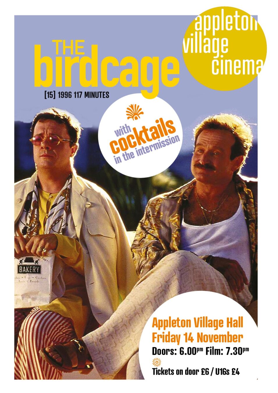 Appleton Cinema 14th November 2025