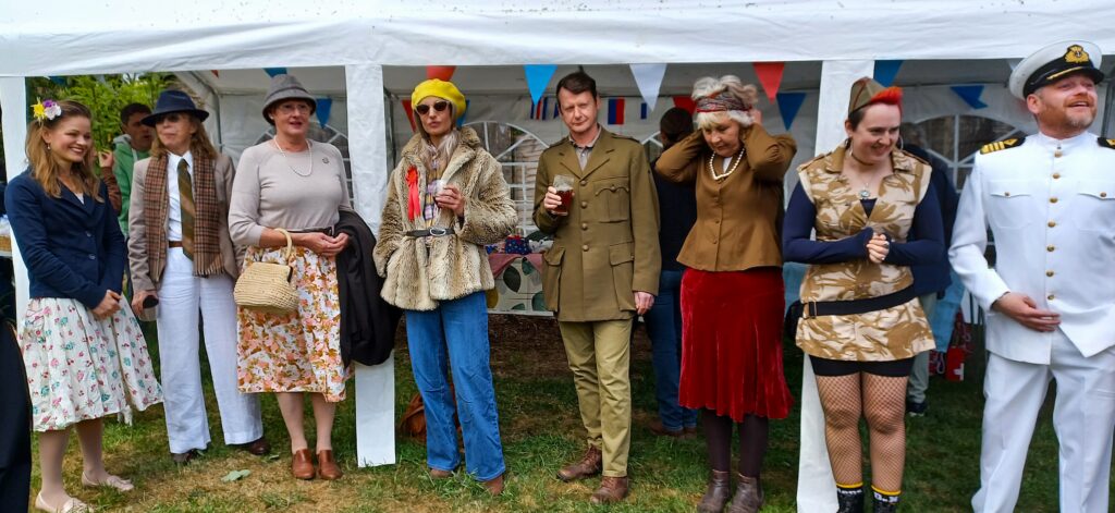 VE Day costumes 2025